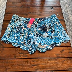NWT Lilly Pulitzer Buttercup Knit Short Sz 14